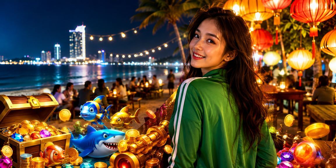 Người chơi Hội An thưởng thức game bắn cá trực tuyến dưới ánh đèn lồng đặc trưng phố cổ